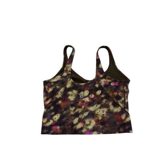 LULULEMON Align Tank Top Womens 4 V-Neck Cropped Workout Gym Athletic - Picture 2 of 5